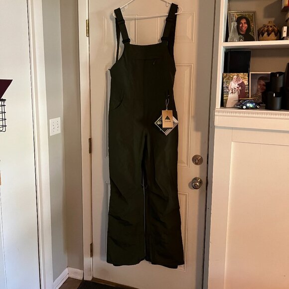 Burton Women’s Avalon Bib Pants – GORE-TEX – Forest Night – Size L - Picture 1 of 8